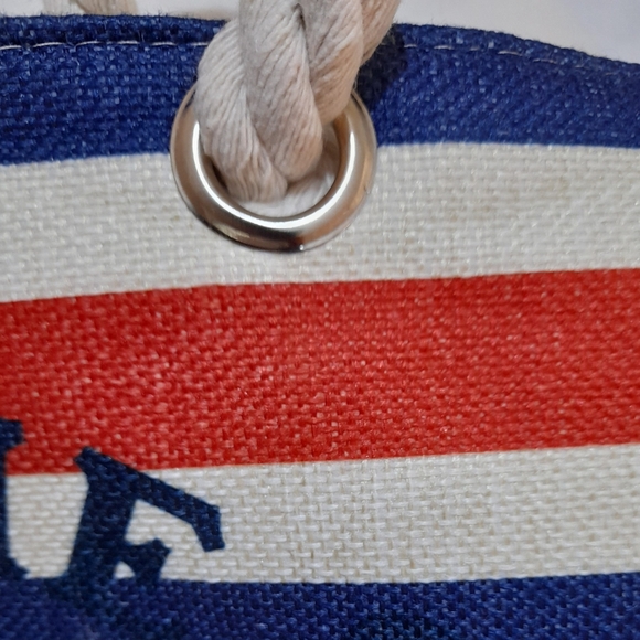 ● Eco Friendly Nautical Theme Beach Bag - Picture 6 of 16